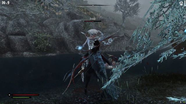 [4K] Dagger Dagger! Assassinating Monsters in Elder Scrolls V смотреть онлайн