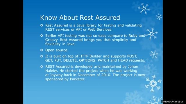 1. Introduction To Rest Assured смотреть онлайн