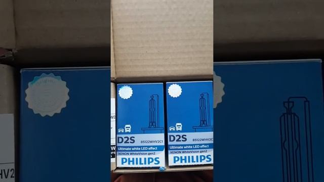 Тест ламп D2S Philips WhiteVision gen2 смотреть онлайн