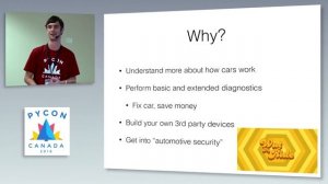 Hacking Cars with Python (Eric Evenchick)