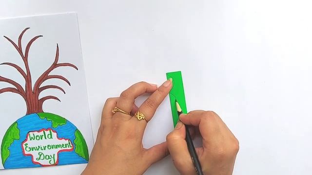 DIY Environment day Card making ideas/World Environment day Greeting Card/Environment day Craft смотреть онлайн