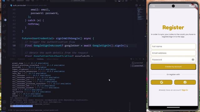 🔒 Google Sign In in Flutter with Firebase - Step-by-Step Guide (2024) 🔥
