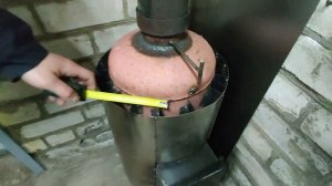 Буржуйка из баллона