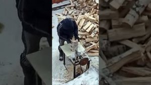 Винтовой "конусный" дровокол морковка своими руками.