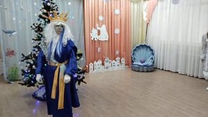 Новый год в подводном царстве. средняя группа
