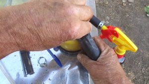 Пчёлы - Дым пушка Варомор ( заменяем бензонасос - росинкой)