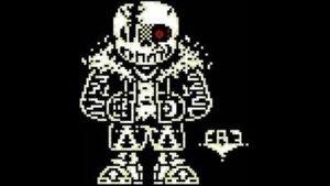 Undertale Au - Undertale failed pacifist/Undertale eclipse: eclipse Gaster/Sans theme. (remix)