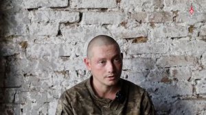 Пленный военнослужащий ВСУ