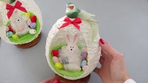 🐰 ПАСХАЛЬНЫЙ СУВЕНИР своими руками 🥚