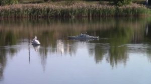 радиоуправляемая модель крейсера