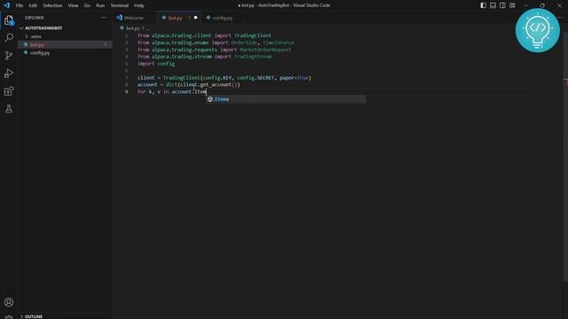 Creating a Trading Bot in Python to Buy/Sell Stocks смотреть онлайн