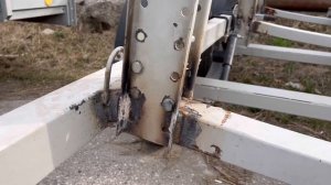 Прицеп для катера 7 метров. Направляющие ворота. Честный отзыв.