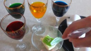 Как оригинально и быстро покрасить яйца на Пасху 2022 Мраморные Пасхальные яйца на масле