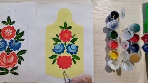 Урок рисования "ГОРОДЕЦКАЯ РОСПИСЬ"