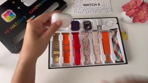 Smart Watch i30 Pro Max Suit 11 in 1 Unboxing Style Apple Watch S9 45mm