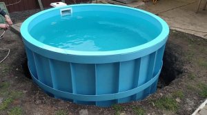 Купель из полипропилена для бани