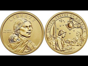 1 доллар 2019 года - "Коренные Американцы" Индейцы в космической программе