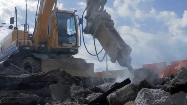 Гидромолот Delta F-10 смотреть онлайн