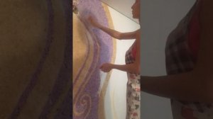 Жидкие обои. Рисунок жидкими обоями. Узоры из жидких обоев