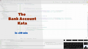 [C#] The Bank Account Kata (no mouse)