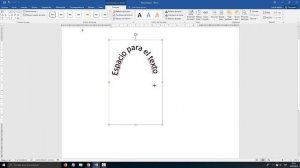 Como arquear letras en word (Texto en curva, arco)
