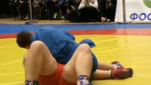 св 84кг  Финал  Всероссийский турнир по самбо 2001/2002 памяти ЗТР Лукашова С Н