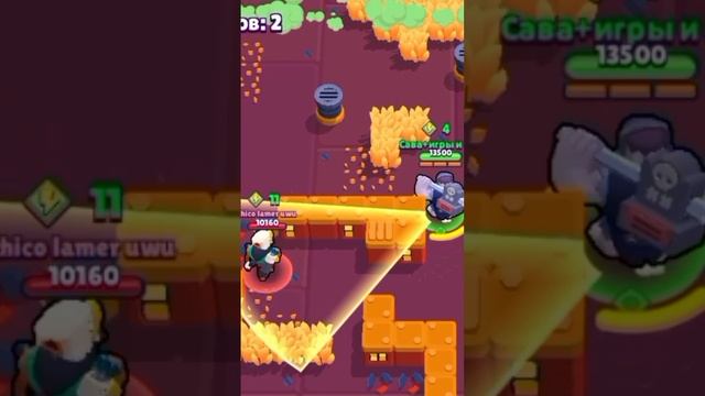 Затащил катку за Фрэнка?. Brawl Stars #shorts