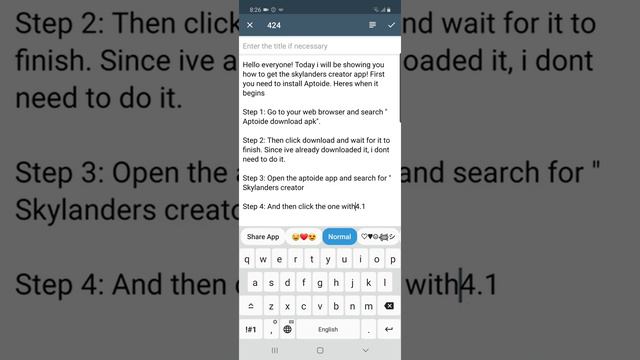 Not working anymore. Aptoide either deleted the app or the user who uploaded it onto aptoide did. смотреть онлайн