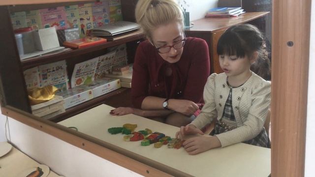 Индивидуальное логопедическое занятие