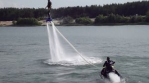 Flysurfing in Nizhny Novgorod 2013 - Флайсерфинг