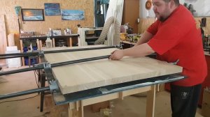 Стол в стиле LOFT из ясеня с металлическим подстольем своими руками.