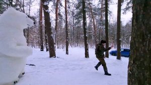 ДИКАЯ ОХОТА НА БЕЛОГО МЕДВЕДЯ В БРЯНСКЕ