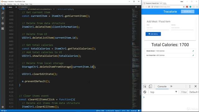 12. Delete & Clear From Local Storage смотреть онлайн