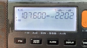 107.6 MHz - Радио Родных дорог (Благодарный, 117 км)