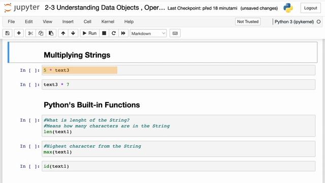 Python for Beginners 2 - Data Objects, Operators & Expressions