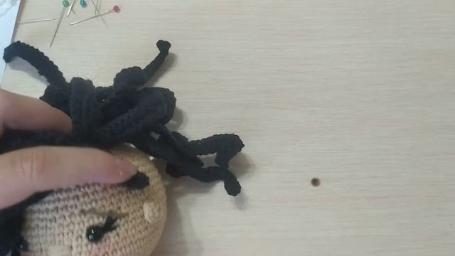 Вязанная Принцесса  Диснея Покахонтас Princess Amigurumi Disney Pocahontas Прическа Платье