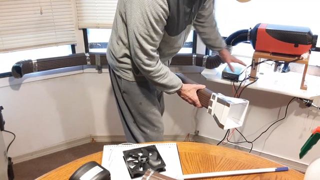 Chinese diesel heater how I intend to get more heat from my heater смотреть онлайн