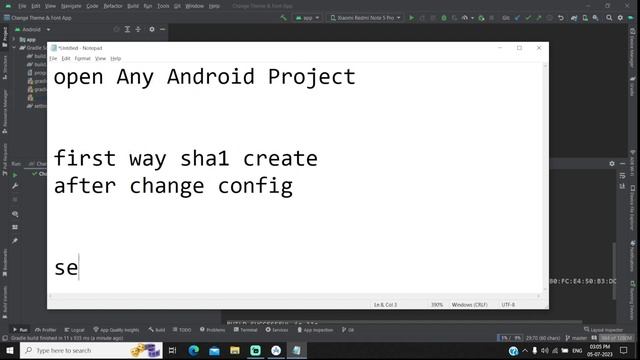 How to Generate SHA1 and SHA-265 Keys in Android Studio Kotlin