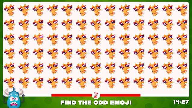 Can you Find the Odd Emoji Out? How Good are your Eyes I 🍓 Strawberry Emoji Puzzle Quiz #14 смотреть онлайн