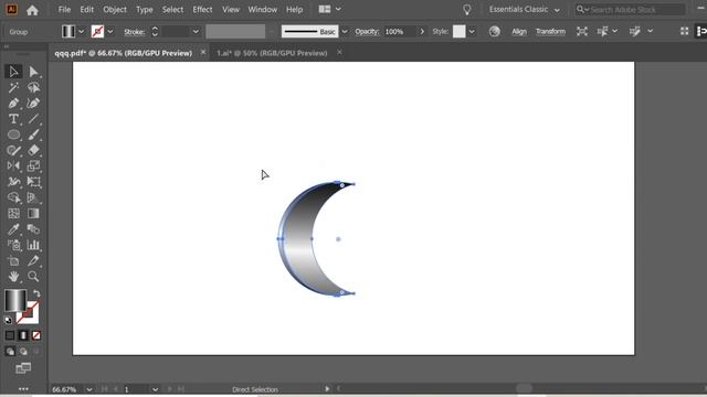 How to Create a Metal Logo Design | Adobe Illustrator tutorial cc 2020 Free ( Metalic Bird )