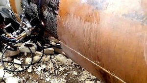 Резка труб газом