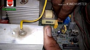 sukam inverter repair, no output 230 volt ac