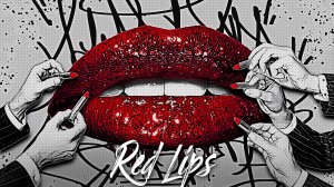 КАРТИНА С ГУБАМИ | Red Lips ART