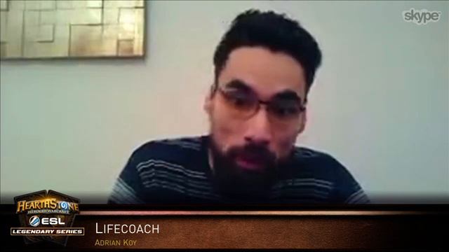 Hearthstone - Lifecoach vs. gcttirth - ESL Legendary Series Season 2 - Week 1 Final