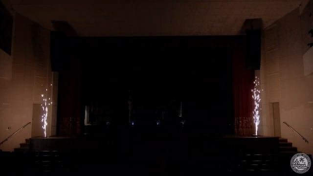 Холодный фонтан Sparkular в Новосибирске. Спецэффекты «Большого Праздника».