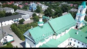 Богоявленский Кременецкий монастырь с высоты птичьего полета.mp4