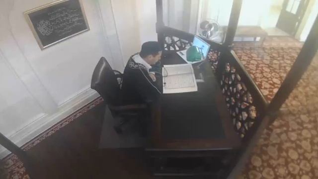 Чтение Корана из мечети Ак мечет, г. Болгар камера 1 смотреть онлайн
