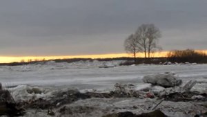Взрывные работы на реке Томь