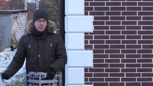 Фасадные панели под кирпич. Кирпич рижский - обзор дома.