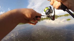 Ловля окуня на микроджиг. Рыбалка на реке Ока